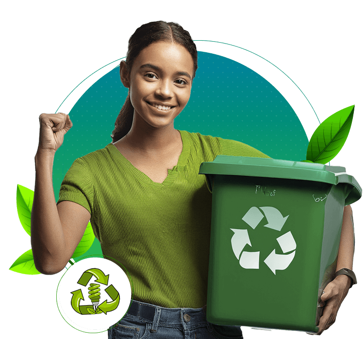 Reciclaje donaciones en ATE