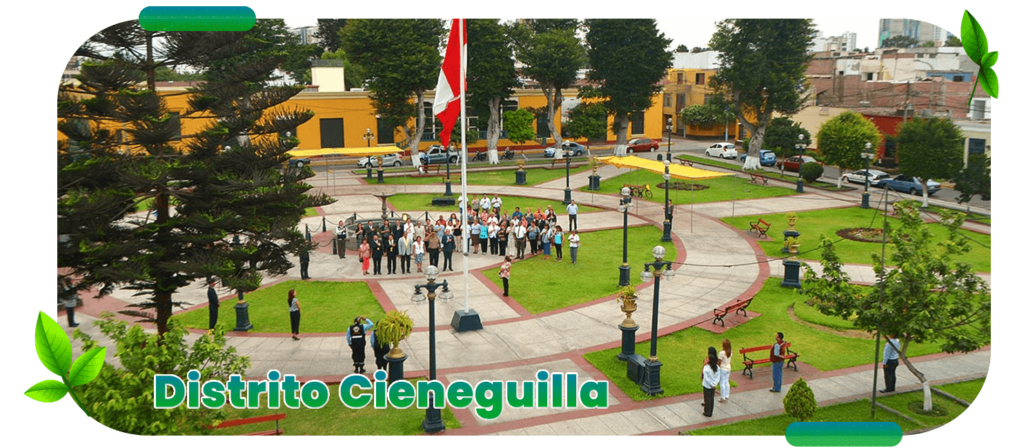 Distrito del Cieneguilla reciclaje y donaciones